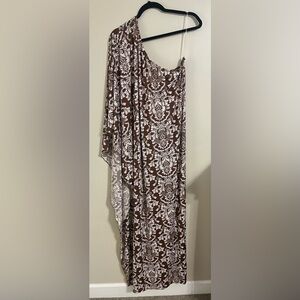 Koh Koh Women’s One Shoulder Maxi Dress Size 2XL NEW Vacation Beach